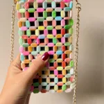 Cube Phone Sling with Chain