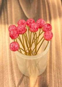 Elegant Juda Pin | Dark Pink (Set of 10)