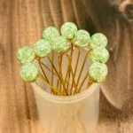 Elegant Juda Pin | Green (Set of 10)
