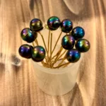 Elegant Juda Pin | Black (Set of 10)