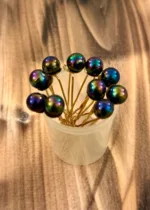 Elegant Juda Pin | Black (Set of 10)