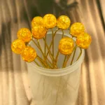 Elegant Juda Pin | Orange (Set of 10)
