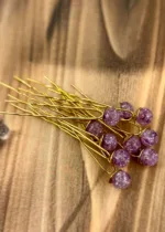 Elegant Juda Pin | Purple (Set of 10) - Image 2