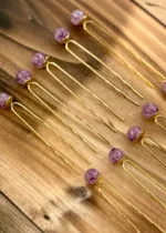 Elegant Juda Pin | Purple (Set of 10) - Image 3
