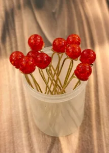 Elegant Juda Pin | Red (Set of 10)