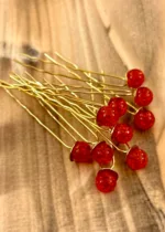 Elegant Juda Pin | Red (Set of 10) - Image 2