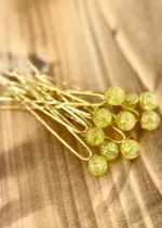 Elegant Juda Pin | Yellow (Set of 10) - Image 2