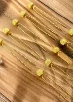Elegant Juda Pin | Yellow (Set of 10) - Image 3
