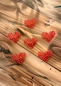 Brooch Pin | Red (Set of 6)