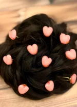 Juda Pin Heart | Pink (Set of 10) - Image 3