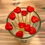 Juda Pin Heart | Red (Set of 10)