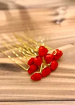 Juda Pin Heart | Red (Set of 10) - Image 2