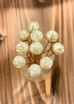 Juda Pin Rose Pearl | Red (Set of 10)