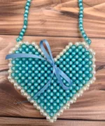 Ahava Mini Heart Handbag - Image 5