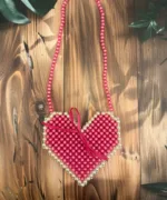 Ahava Mini Heart Handbag - Image 8