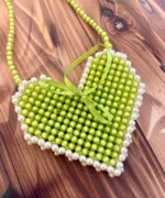 Ahava Mini Heart Handbag - Image 10
