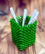 Beaded Stationery Holder - Image 6