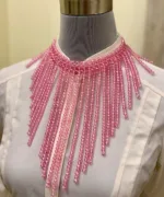 Waterfall Necklace Women - Cut Crystal - Image 7